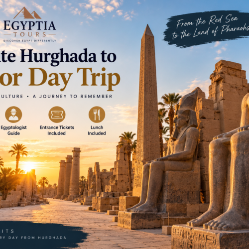 Private Hurghada to Luxor day trip with entrance tickets, Egyptologist guide, lunch and private transportation